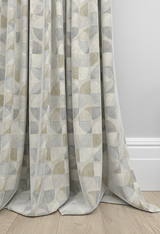 Mosaic Tile, Subdued - Made to Measure Curtains